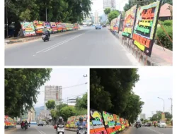 Kerja Keras Polres Labuhan Batu Ungkap 53 Kasus Narkoba, Depan Mako Penuh Papan Bunga