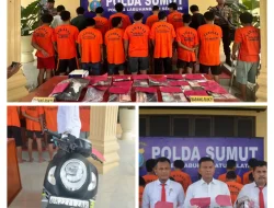 Polres Labuhanbatu Selatan Ungkap 17 Kasus Narkoba Selama 3 Minggu, 20 Tersangka Diamankan!