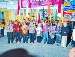 Kapolres dan Dandim serta Forkopimda Labuhanbatu Lepas Pawai Lilin Hari Raya Waisak