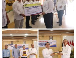 Wakil Bupati Pakpak Bharat dan Bank Sumut Sidikalang Launching Rekening Kas Desa 2024