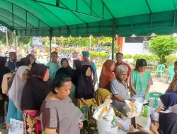 Polres Tebing Tinggi Awasi Penyaluran Bantuan Pangan di Kecamatan Rambutan
