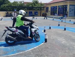 Antusiasme Masyarakat Tebing Tinggi Ikuti Ujian Praktik SIM C yang Lebih Mudah