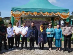 Ketua Tim Monitoring TP PKK Provinsi Sumatera Utara Kunjungi Kecamatan Tinada untuk Pantau Kesiapan IVA Test