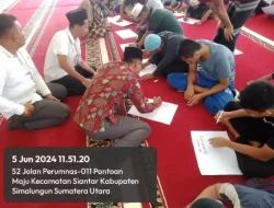 Lapas Kelas IIA Pematangsiantar Berikan Pembinaan Seni Kaligrafi Bagi Warga Binaan