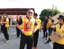 Polres Labuhanbatu Gelar Kesamaptaan Jasmani, Jaga Kondisi Prima untuk Layani Masyarakat