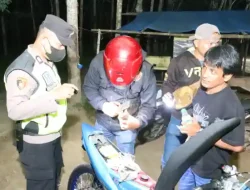 Polres Tebing Tinggi Gelar Patroli Skala Besar Akhir Pekan, 37 Motor Diamankan!