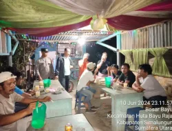 Polsek Tanah Jawa Tertibkan Warung Buka Larut Malam di Simalungun Patroli