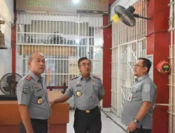 Kakanwil Kemenkumham Sumut Tinjau Kesiapan Rutan Labuhan Deli Sambut Kunjungan Komisi VIII DPR RI