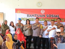 Polres Labuhanbatu Rayakan HUT Bhayangkara ke-78 dengan Berbagi Kebahagiaan di Panti Jompo