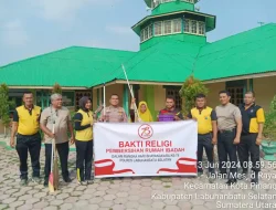 Polres Labuhanbatu Selatan Gelar Bakti Religi di Masjid Al Musthafa dalam Rangka HUT Bhayangkara ke-78