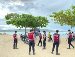 Polres Nias Selatan Gencar Lakukan Pengamanan Ketat Hari ke-6 Nias Pro 2024