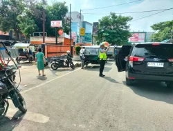 Polres Tebing Tinggi Jaga Kelancaran Penyaluran Bantuan Pangan Cadangan di Kecamatan Tebing Tinggi Kota