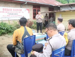 Polres Simalungun Memperingati Hari Bhayangkara ke-78 dengan Bedah Rumah di Tambara