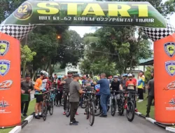 Polresta Deli Serdang, Ikuti Kegiatan Sepeda Santai dan Bakti Sosial dalam rangka Memeriahkan HUT ke-62 Korem 022/Pantai Timur