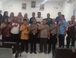 Kapolsek Kota Pinang Gelar Sosialisasi Narkoba dan Pencurian di Desa Simatahari