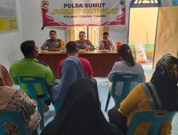 Polres Tebing Tinggi Gelar Pengamanan Penyaluran Bantuan Pangan Cadangan