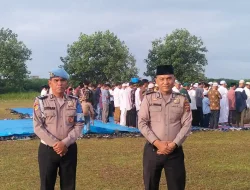 Pengamanan Sholat Idul Adha di Batu Bara Berjalan Aman dan Kondusif