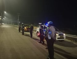 Polres Batu Bara Gencarkan Patroli Malam Cegah Aksi Geng Motor dan Balap Liar