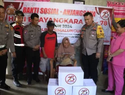 Kapolres Simalungun Berikan Santunan dan Semangat Baru Bagi Anggota dan Keluarga Polri dalam Kunjungan Hari Bhayangkara