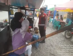 Personel Sat Samapta Polres Batu Bara Ciptakan Rasa Aman dan Berikan Himbauan Kamtibmas