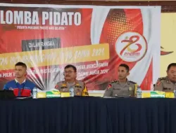 Polres Nias Selatan Gelar Lomba Pidato Semarakkan HUT Bhayangkara ke-78