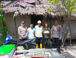 Kapolsek Labuhanhaji Peduli, Hadiah Listrik Terangi Rumah Warga Kurang Mampu di Hari Bhayangkara