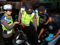 Polres Tebing Tinggi Berhasil Jaring 42 Sepeda Motor Tak Sesuai Spesifikasi dalam Patroli Gabungan