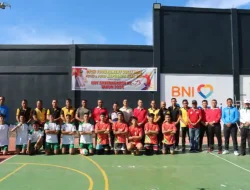 Kapolres Nias Buka Turnamen Bola Volly Kapolres Nias Cup 2024 dalam Rangka HUT Bhayangkara ke-78