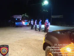 Patroli Gabungan Polres Batu Bara Jaga Keamanan Wilayah di Malam Hari
