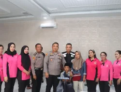 Polres Batu Bara Gelar Khitan Massal dan Donor Darah Sambut Hari Bhayangkara Ke-78