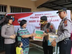 Polres Tebing Tinggi Berikan Penghargaan Kepada Purnawirawan dan Warakawuri Polri Jelang HUT Bhayangkara ke-78