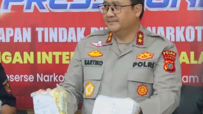 Polda Aceh Ungkap 180 Kg Sabu Jaringan Internasional di Perairan Aceh Timu