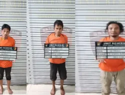 3 Pelaku Curanmor Pegawai Toko Roti di Jalan Dr. Mansyur Medan Diringkus!