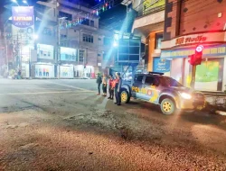 Polres Tebing Tinggi Tingkatkan Keamanan Malam Akhir Pekan dengan Patroli Intensif
