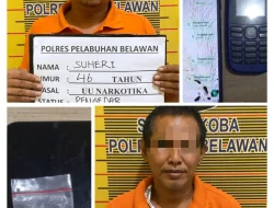 Satuan Narkoba Polres Pelabuhan Belawan Gagalkan Transaksi Narkoba di Pasar IV Barat Marelan