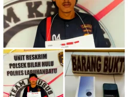 Polsek Bilah Hulu Ringkus Dua Penadah HP Hasil Curian, Buru Pelaku Utama!