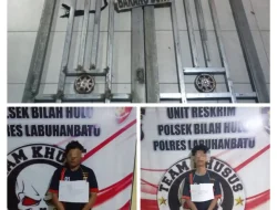 Polsek Bilah Hulu Ungkap Kasus Pencurian Pintu Besi SPBU, Dua Pelaku Ditangkap!