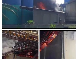 Gudang Penyimpanan Minyak PT. Musimas Terbakar, Satu Pekerja Alami Luka Bakar