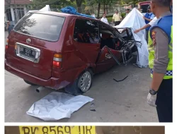 Pengemudi Toyota Kijang Tewas Tertimpa Kontainer di Bundaran KIM II Akibat Rem Blong