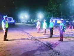 Sat Lantas Polres Simalungun Gelar Patroli Blue Light, Ciptakan Situasi Aman dan Tertib di Jalan Raya