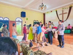 Kapolsek Lima Puluh Pastikan Keamanan Jemaat Gereja GPI