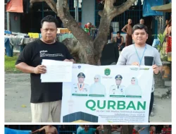 Lapas Rantauprapat Menerima Sumbangan 2 Ekor Sapi Kurban dari Pemkab Labuhan Batu Utara