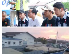 Kapal Baja Perdana Melayari Pelabuhan Teluk Nibung, Tandai Transformasi Logistik di Tanjungbalai Asahan