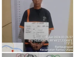Polres Labuhanbatu Ringkus Pelaku Pencurian Rumah di Sirondurung Rt. Prapat