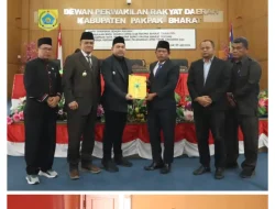 Bupati Pakpak Bharat Sampaikan Nota Pengantar Pertanggungjawaban APBD 2023