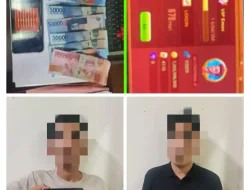 Dua Pemain Judi Online Ditangkap Satreskrim Polres Aceh Selatan