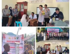 Polres Aceh Selatan Gelar Bakti Kesehatan Bersempena Hari Bhayangkara ke-78: Peduli Kesehatan, Pererat Hubungan Masyarakat