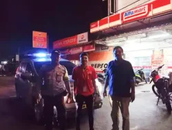 Polsek Indrapura Gencarkan Patroli Malam Antisipasi Balap Liar, Begal, dan Tawuran