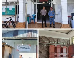 Polsek Teluk Dalam Gelar Patroli Dialogis Jaga Keamanan Pemilu di Nias Selatan