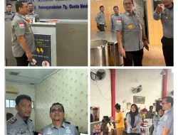 Monitoring dan Evaluasi di UPT PAS, Kadiv PAS Kunjungi Rutan I Medan dan Lapas Perempuan Medan